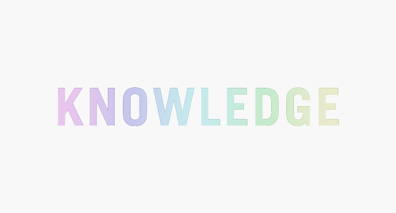 KNOWLEDGE